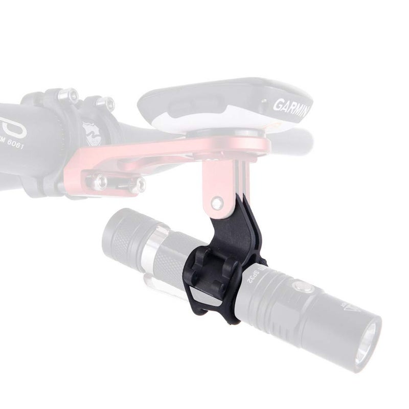 JooFn 2pcs Flashlight Holder Bicycle Bike Torch Light Mounting Bracket for Go Pro Type Mount Interface - Image 2